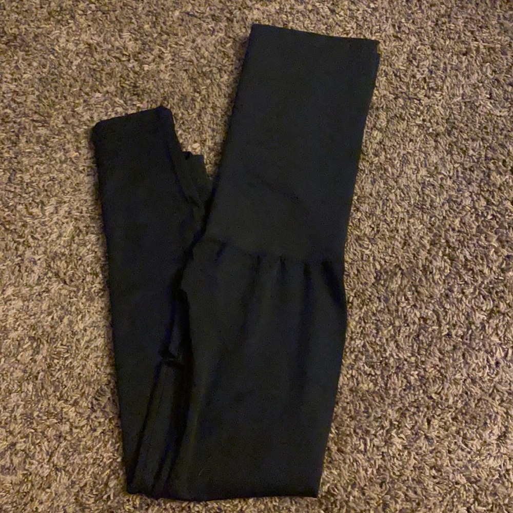 Control top. Black leggings